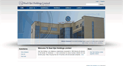 Desktop Screenshot of int.nuelojeiholdings.com