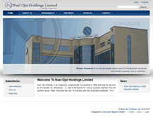 Tablet Screenshot of int.nuelojeiholdings.com